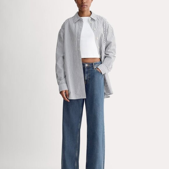 Everlane Women's Low-Key Jean in Medium Blue, Size 26 - Picture 3 of 5